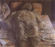 Andrea Mantegna De died Christ oil on canvas